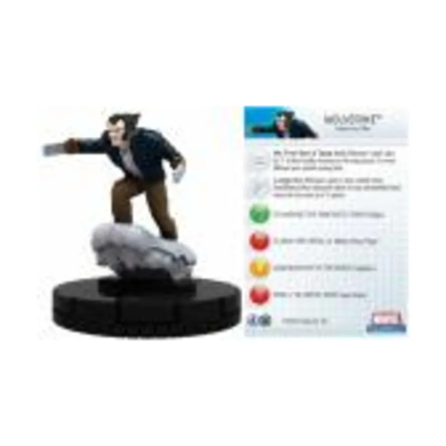 

Росомаха (клавиша R), Marvel HeroClix - Incredible Hulk - Singles