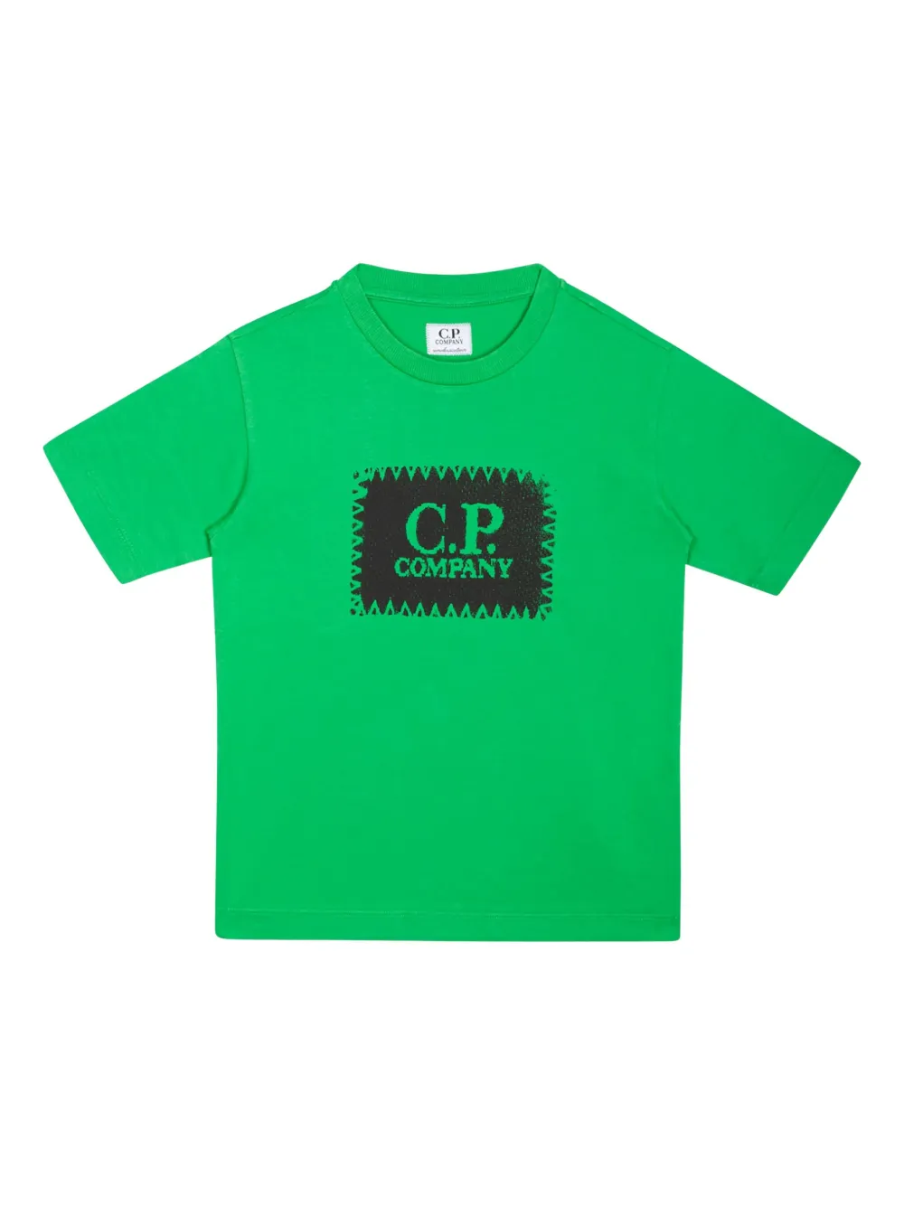 

Футболка с логотипом C.P. Company Kids, зеленый