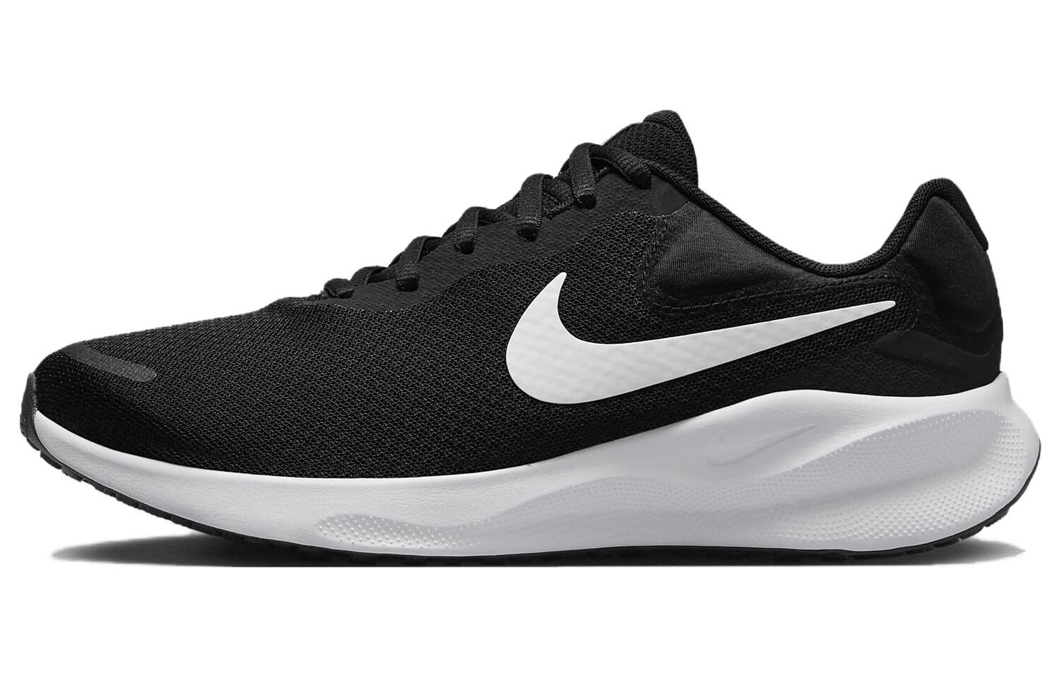 

Кроссовки Nike Women's Revolution 7 Wide 'Black White', черный/белый