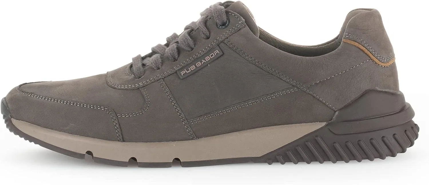 Мужские низкие кроссовки Pius Gabor, низкие туфли, сменная стелька, подошва Superflex, Gray — фото 2