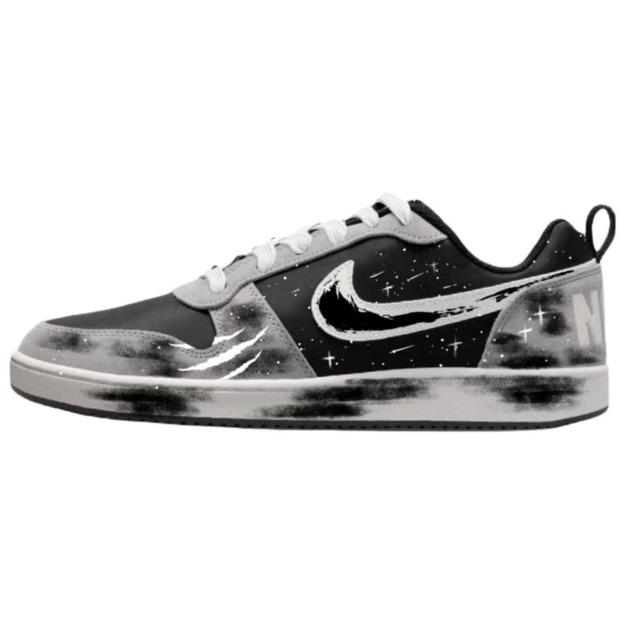 

Nike Кроссовки Court Borough для скейтбординга мужские низкие черные