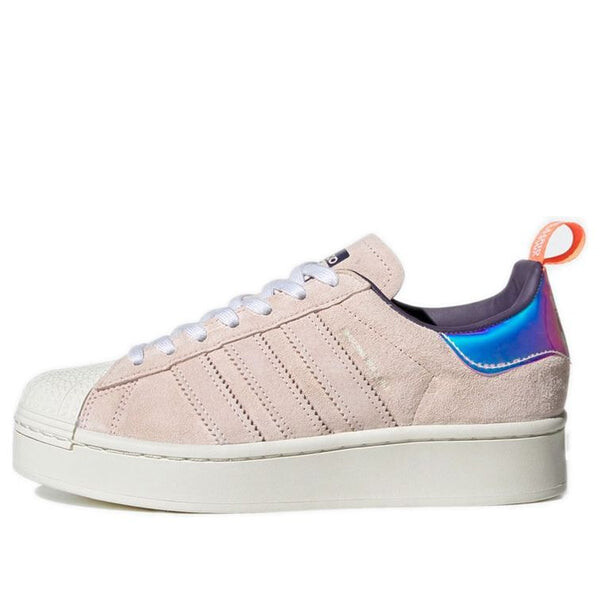 

Кроссовки девушки потрясающие x суперзвезда смелая Adidas, розовый