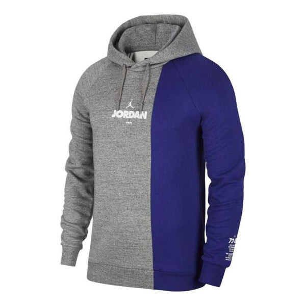 

Толстовка Air Jordan Sportswear Legacy AJ11 Hoodie 'Grey Purple', серый