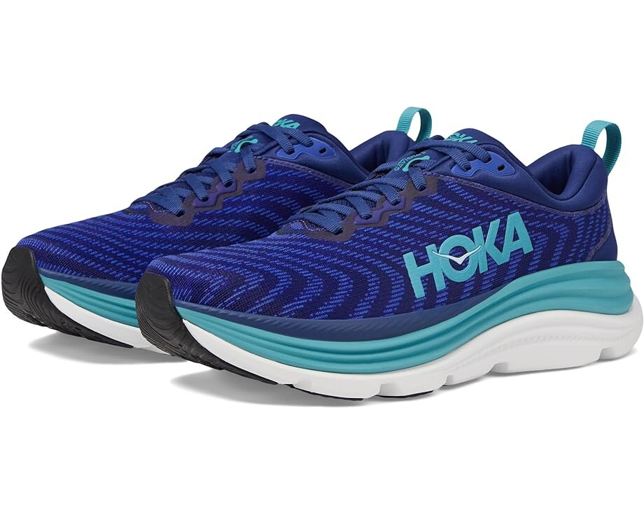 

Кроссовки Hoka Gaviota 5, цвет Bellwether Blue/Evening Sky