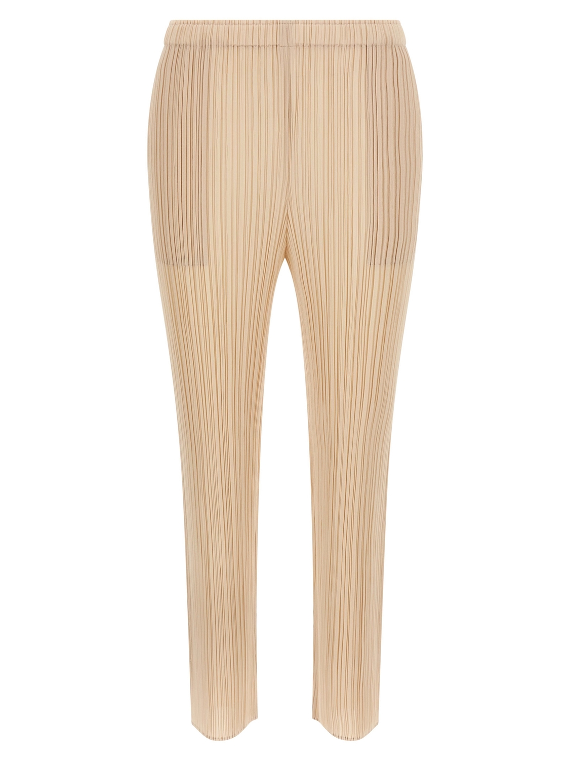 

Брюки 'Ежемесячные цвета: Июль' Pleats Please Issey Miyake, бежевый