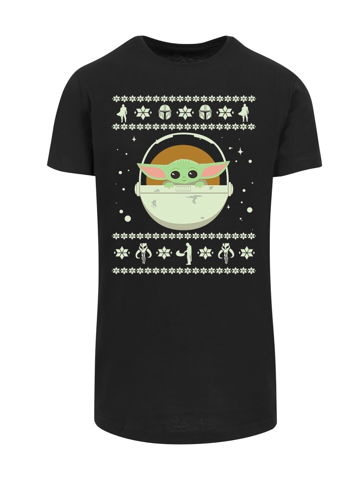 

Футболка F4NT4STIC Star Wars The Mandalorian Baby Yoda, черный