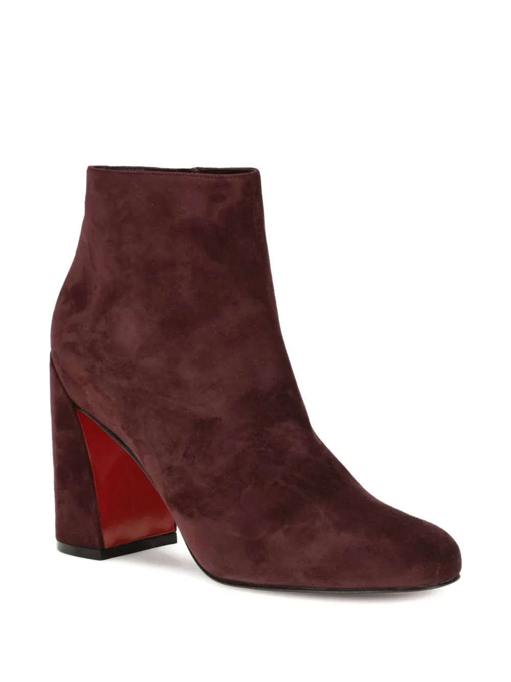 Ботильоны Jane 85 с молнией Christian Louboutin, красный — фото 2