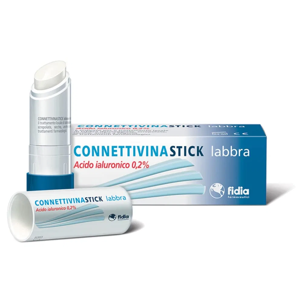 Гигиеническая помада Connettivina Pharmaceutical на основе гиалуроновой кислоты 0.2% Connettivina