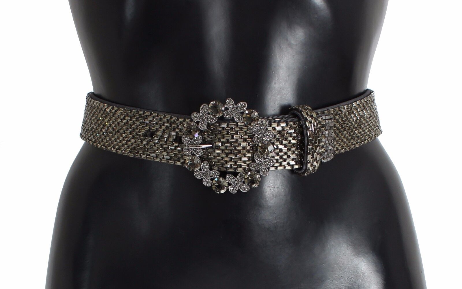 

Поясной ремень с пайетками из кристаллов Swarovski Dolce & Gabbana, мультиколор