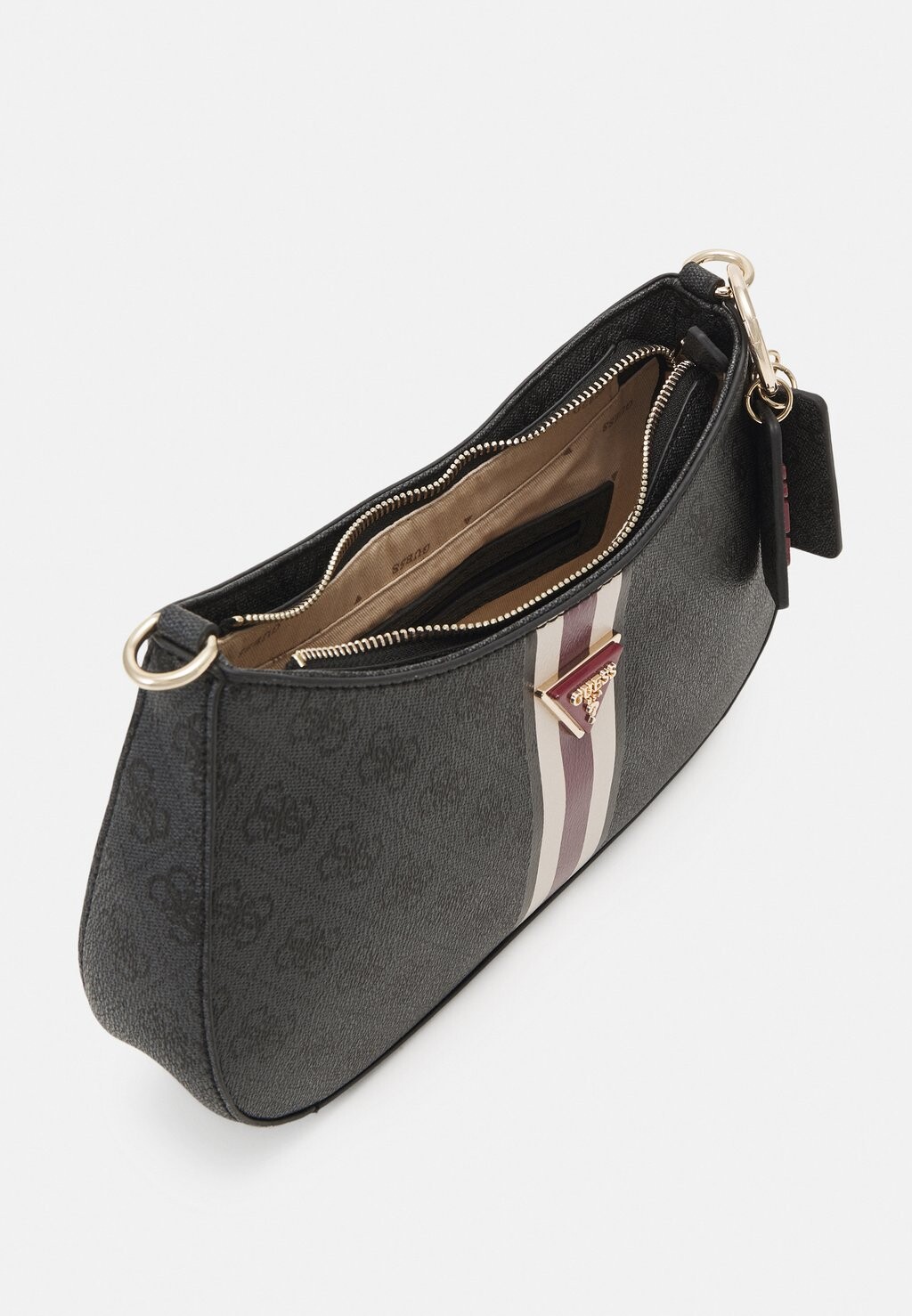 

Сумочка NOELLE TOP ZIP SHOULDER BAG Guess, темно-серый