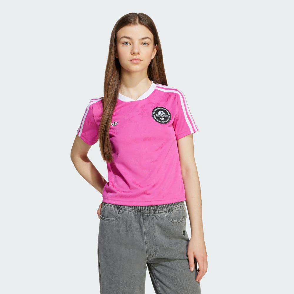 

Футболка Adidas Cropped Tee Kids, цвет Semi Lucid Fuchsia
