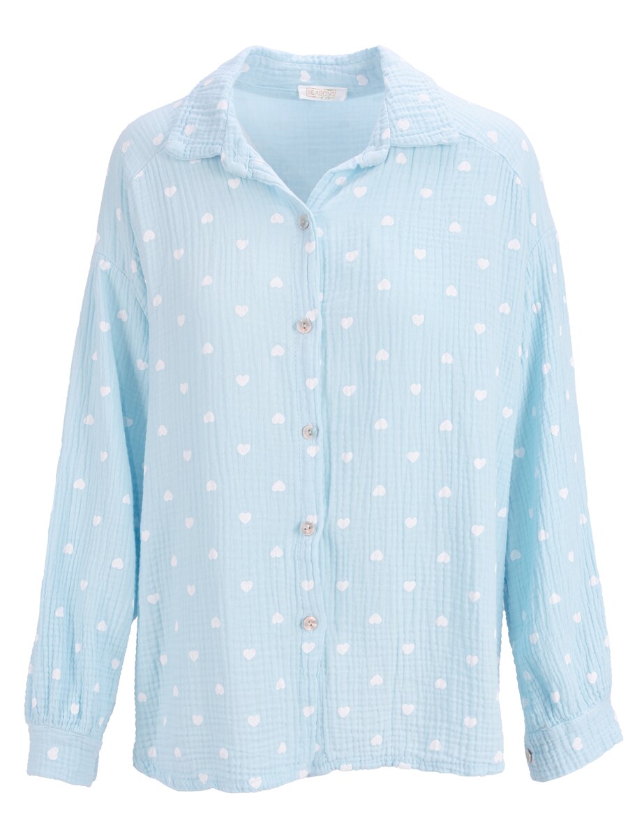 

Блуза Seasons of April Liya, светло-голубой