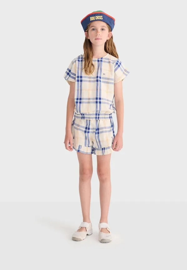 Забавные шорты в клетку Bobo Choses, Off White
