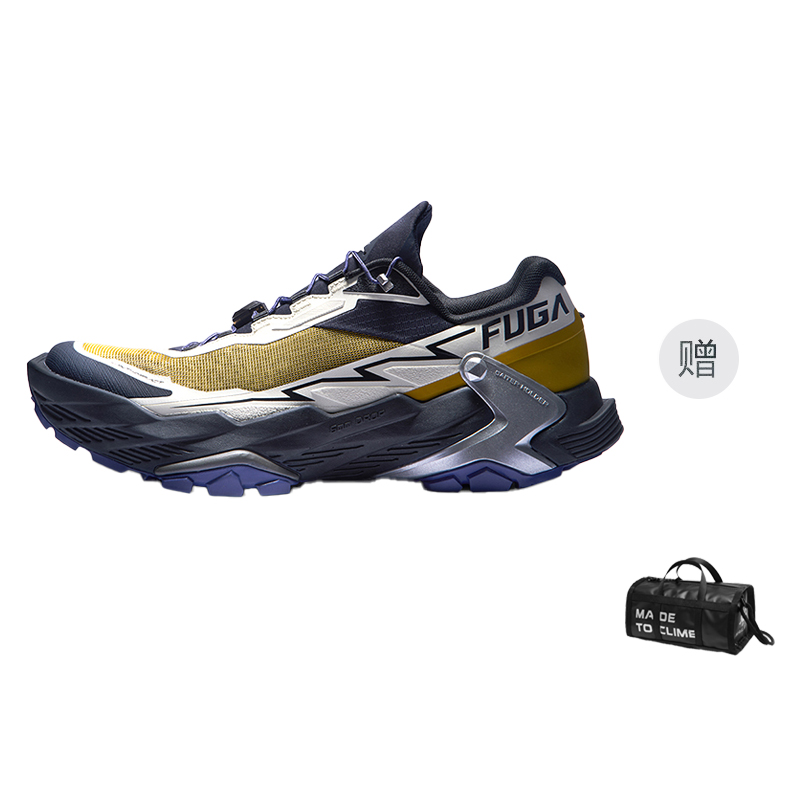 

Кроссовки для бега по пересеченной местности DU 2 мужские Kailas Fuga, classic mustard желтый/unbleached original color[free carrying bag]