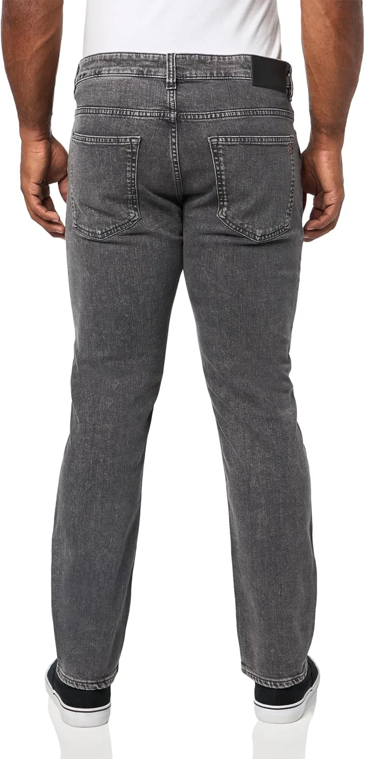 Джинсы slim fit BOSS, серый — фото 2