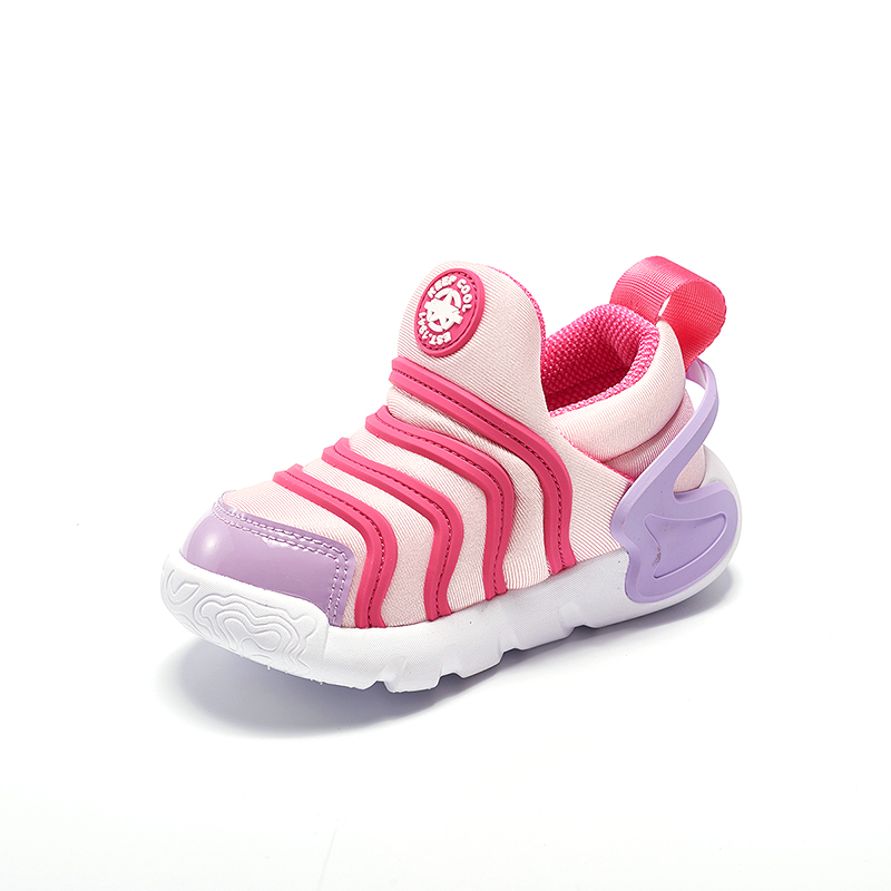 Удобные износостойкие легкие повседневные детские туфли Pink Purple Kids' Jeep — фото 3