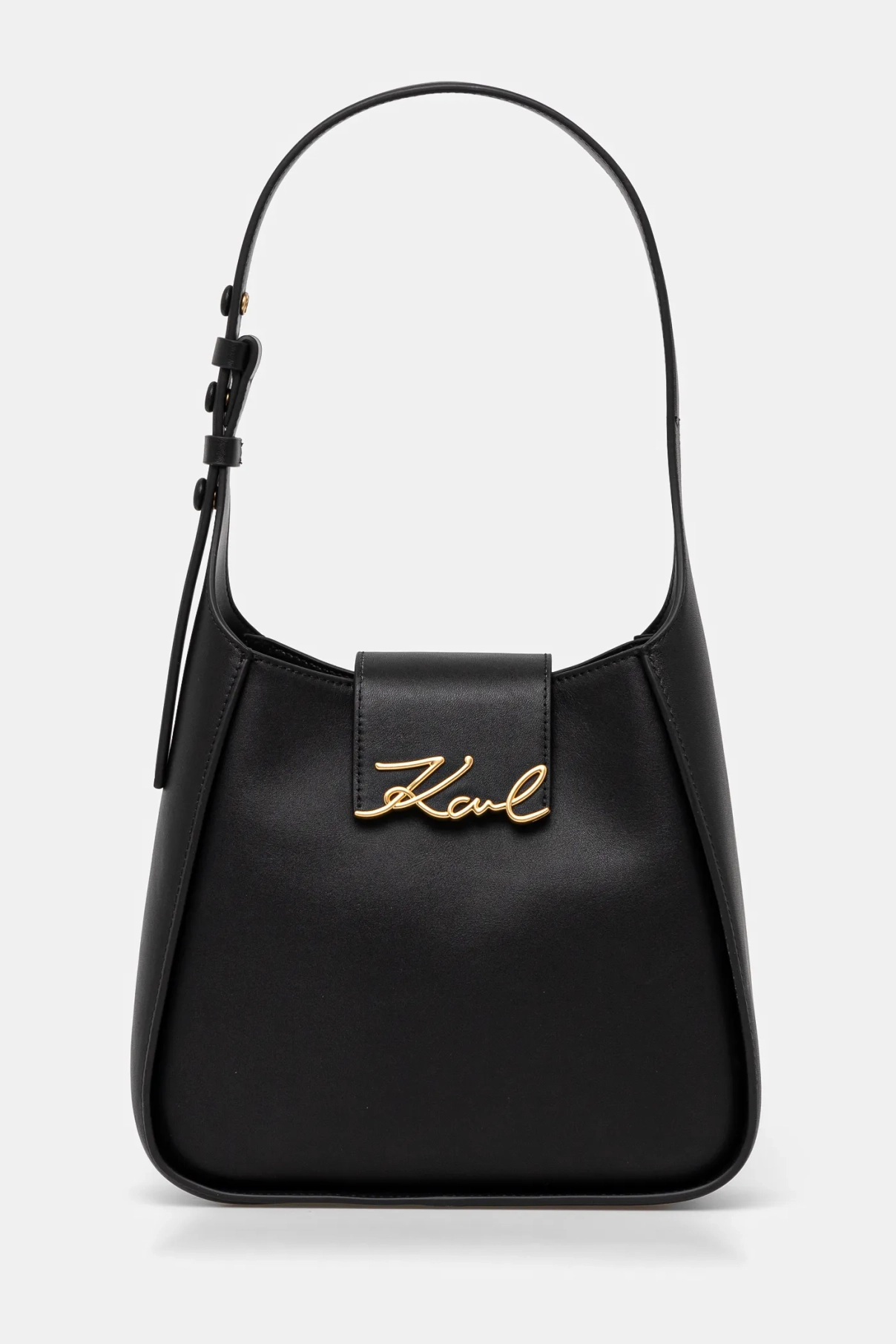 

Кожаная сумочка Karl Lagerfeld, черный