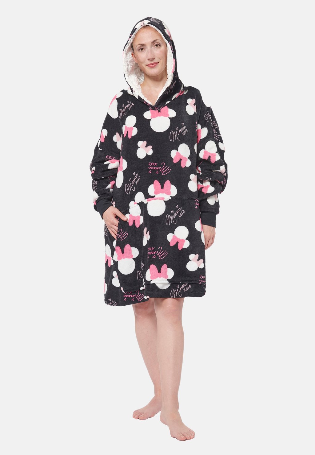

Халат MINNIE MOUSE HOODIE KUSCHEL Disney, черный