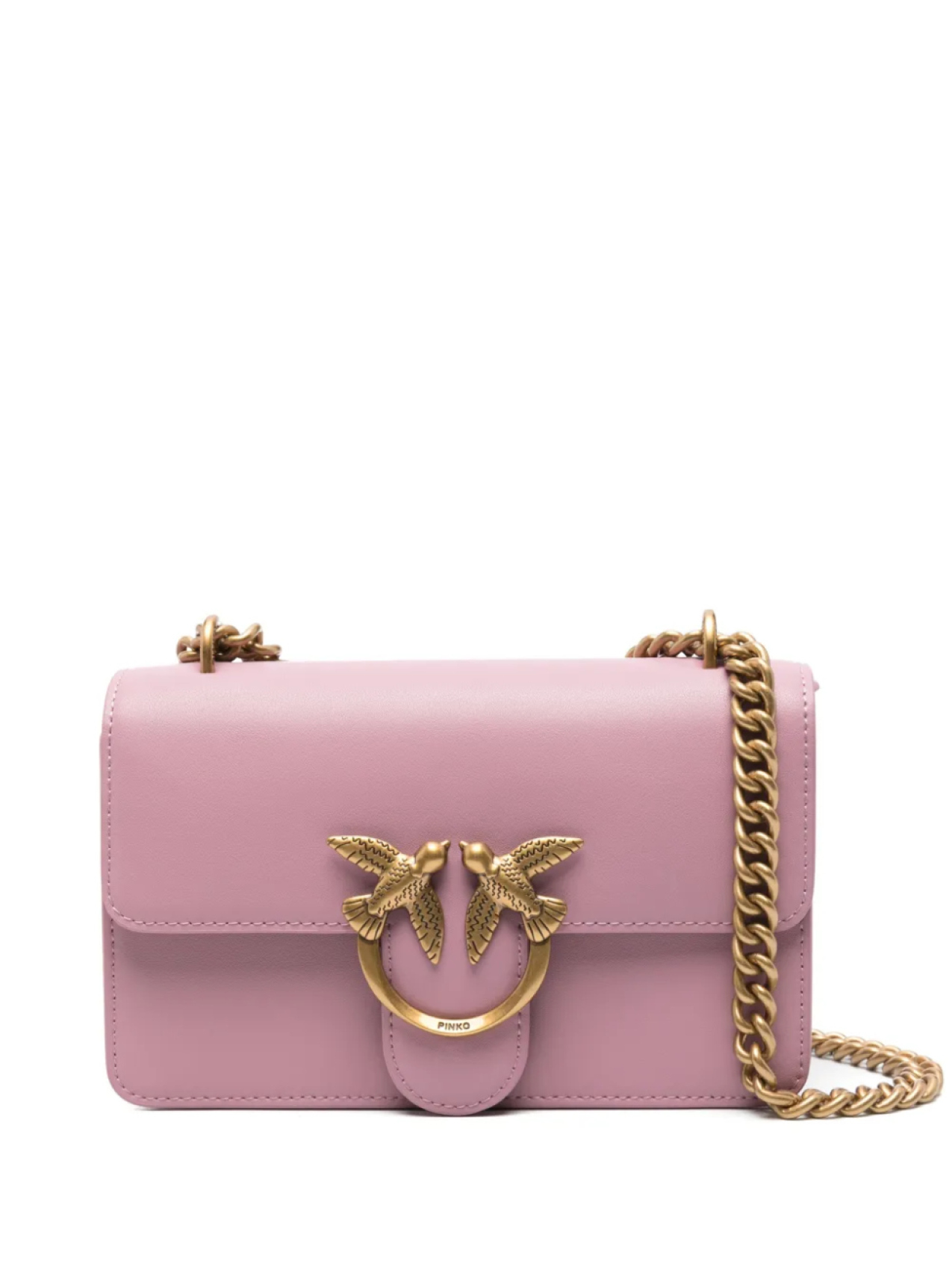 

Сумка Mini Love на одно плечо PINKO, розовый