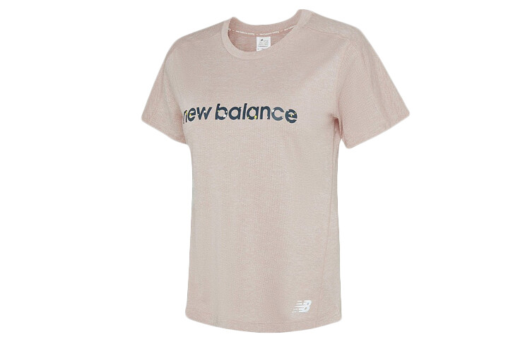 

Футболка женская розовая New Balance