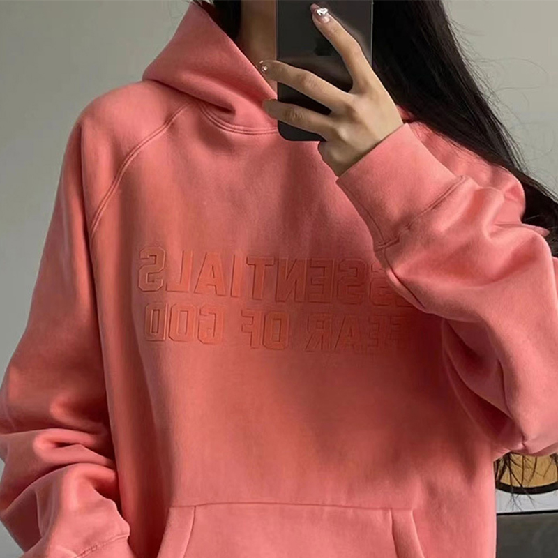 Свитшот Unisex Coral Red Fear Of God Essentials — фото 3