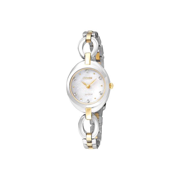 

CITIZEN Часы Women's Ecology Drive Collection Watch, White Dial