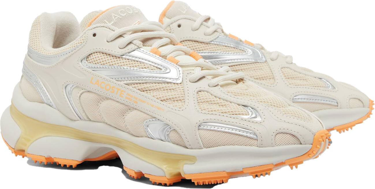 

Мужские кроссовки Lacoste L003 2k24, Lt Tan/Lt Org
