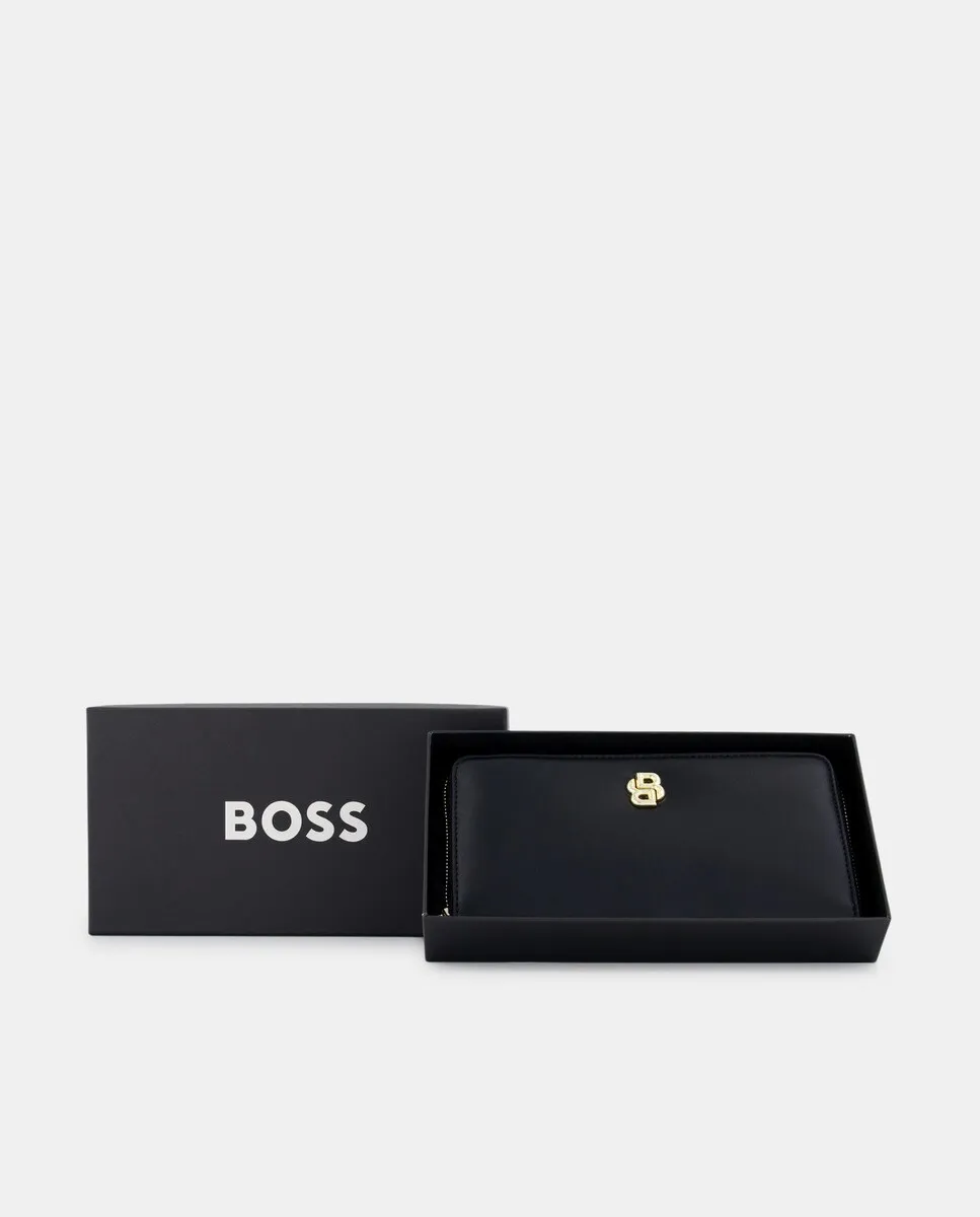 

Черная сумочка на молнии Boss, черный
