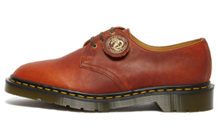 

1461 Туфли на платформе унисекс с низким верхом темно-коричневые Dr.Martens