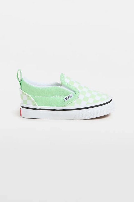 

Детские слипоны V Vans, зеленый
