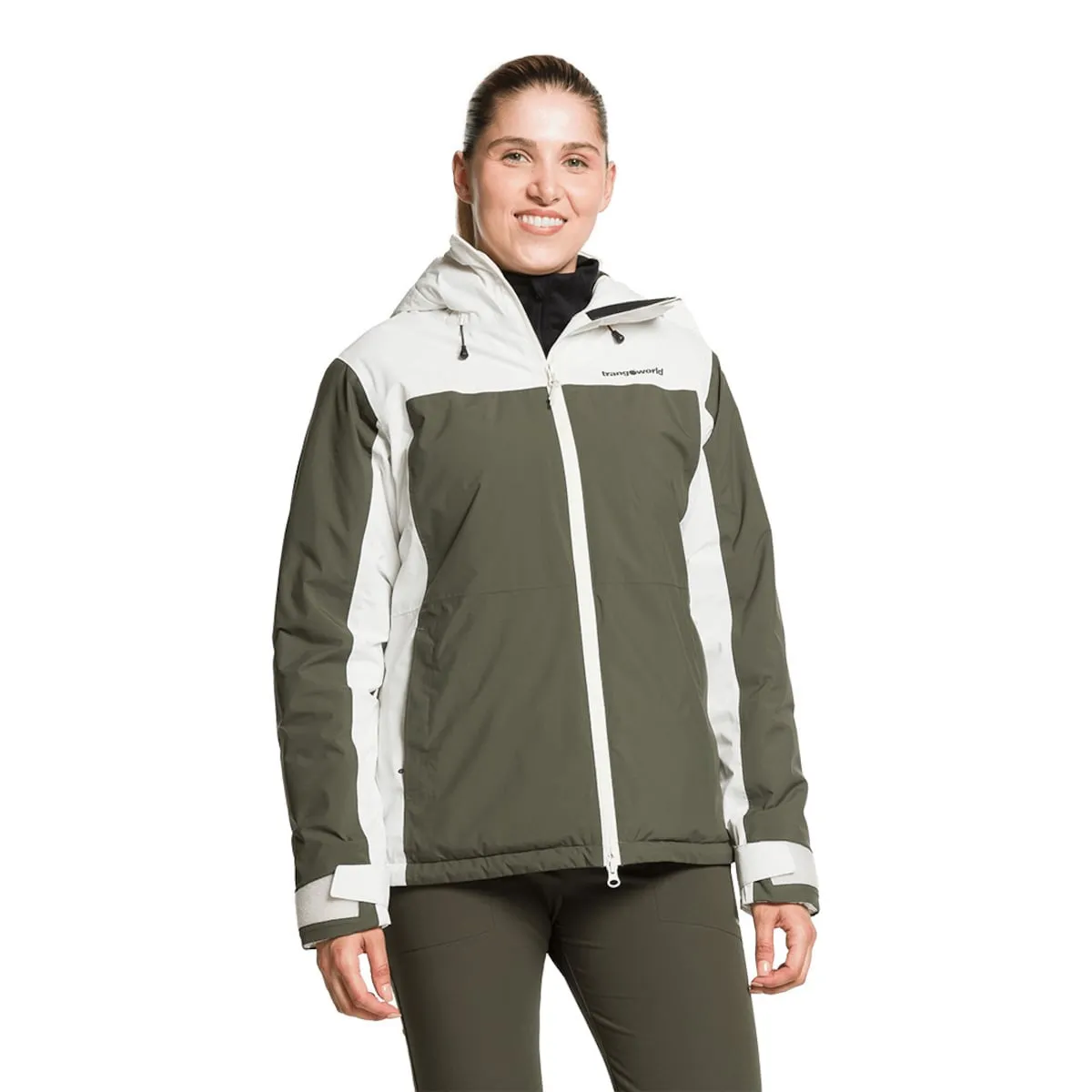 

Женская термо-куртка Gawler Trangoworld, белый/зеленый