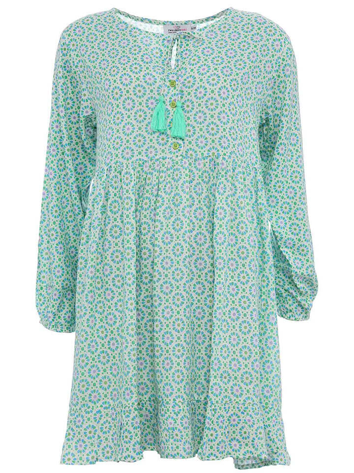 

Платье до колена Zwillingsherz Kleid Rosalind, зеленый