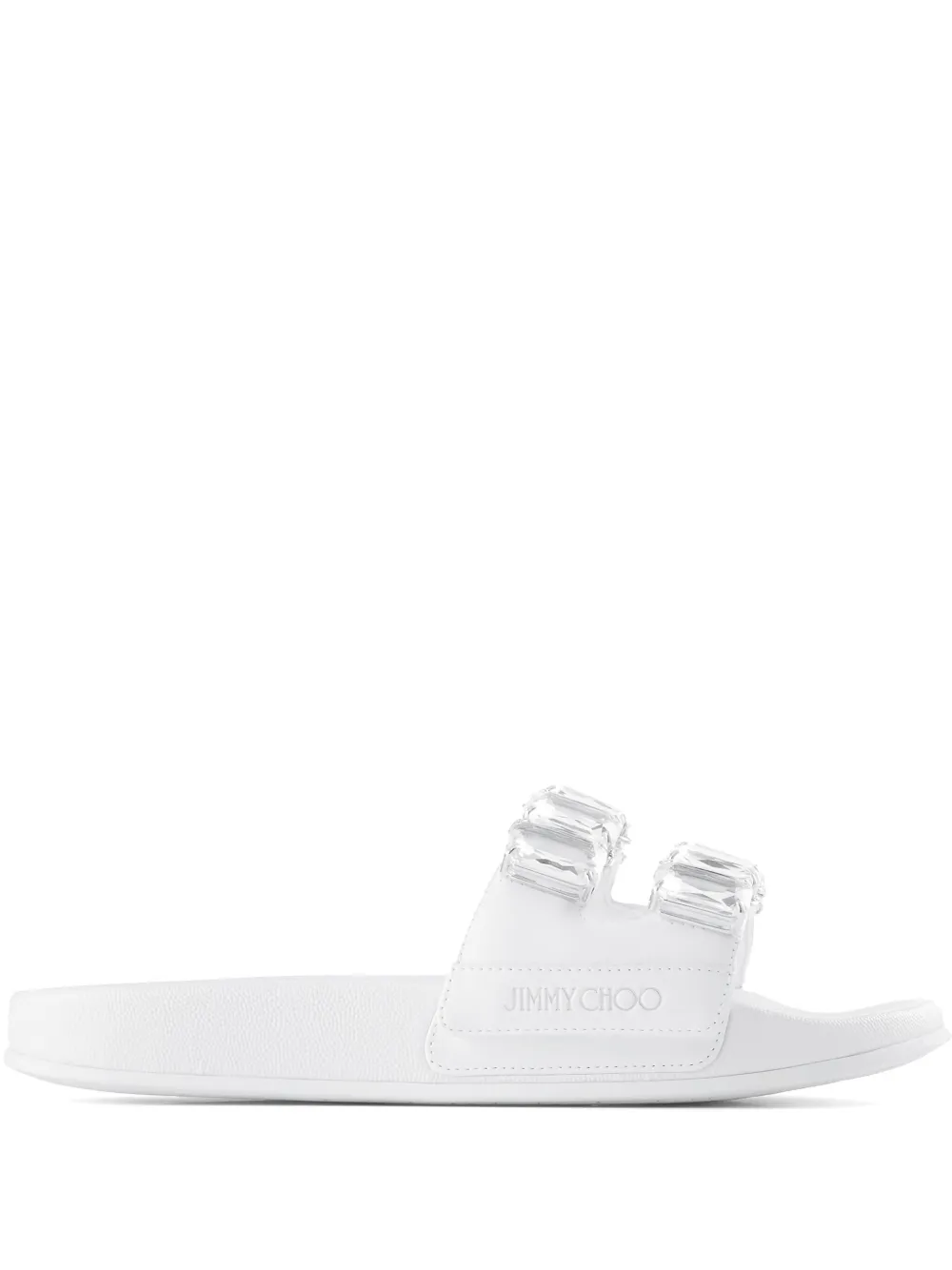 Шлепанцы Fitz JIMMY CHOO, белый