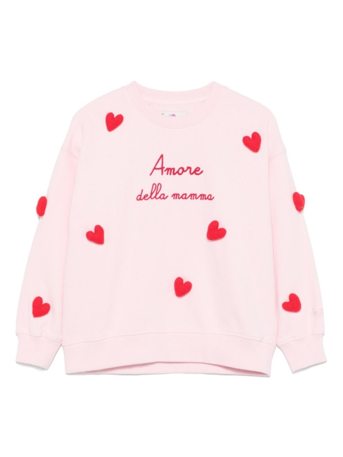 

MC2 Saint Barth Kids толстовка Briony, розовый