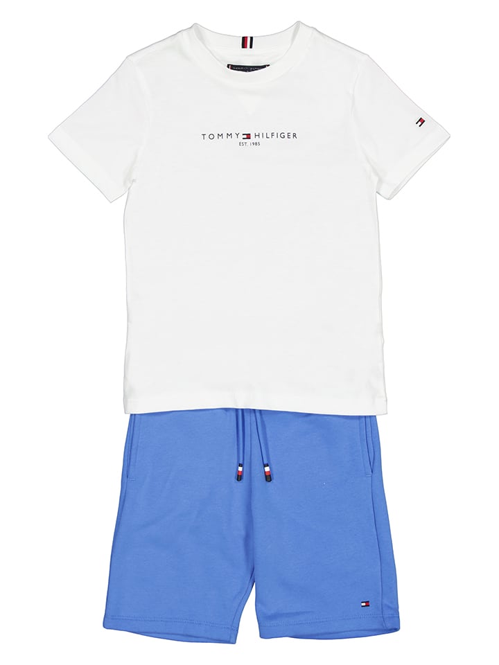 

Футболка Tommy Hilfiger, белый/синий