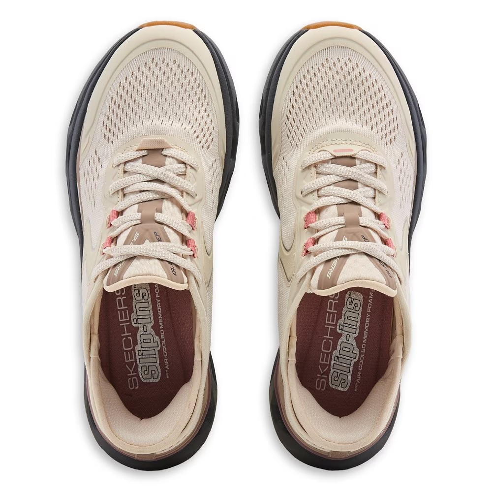 Кроссовки Slip-Ins glide-step altus sneaker Skechers, tan/grey — фото 4