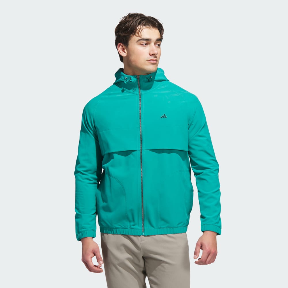 

Ветровка Adidas Go-to Full-Zip Windbreaker, цвет Pure Teal