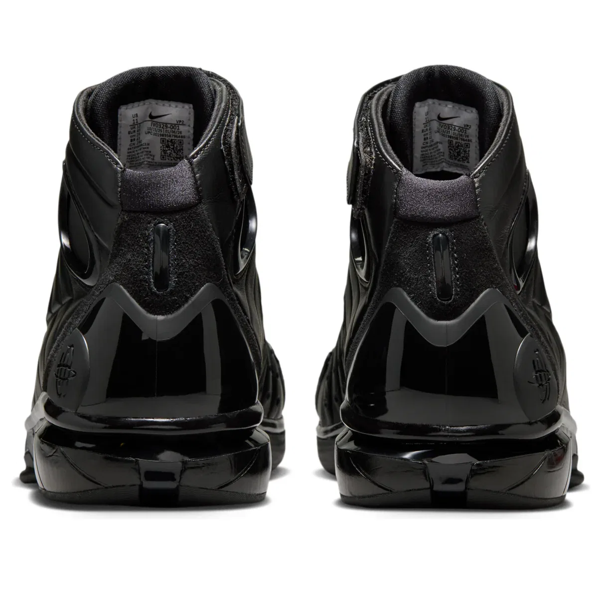 Кроссовки Nike Air Zoom Huarache 2K4 'Black' (2026) IV0329-001, черный — фото 3