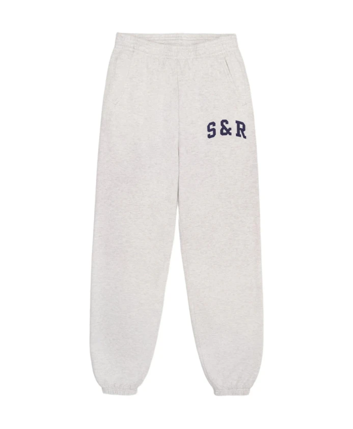 

Спортивные штаны с логотипом Sporty & Rich, серый
