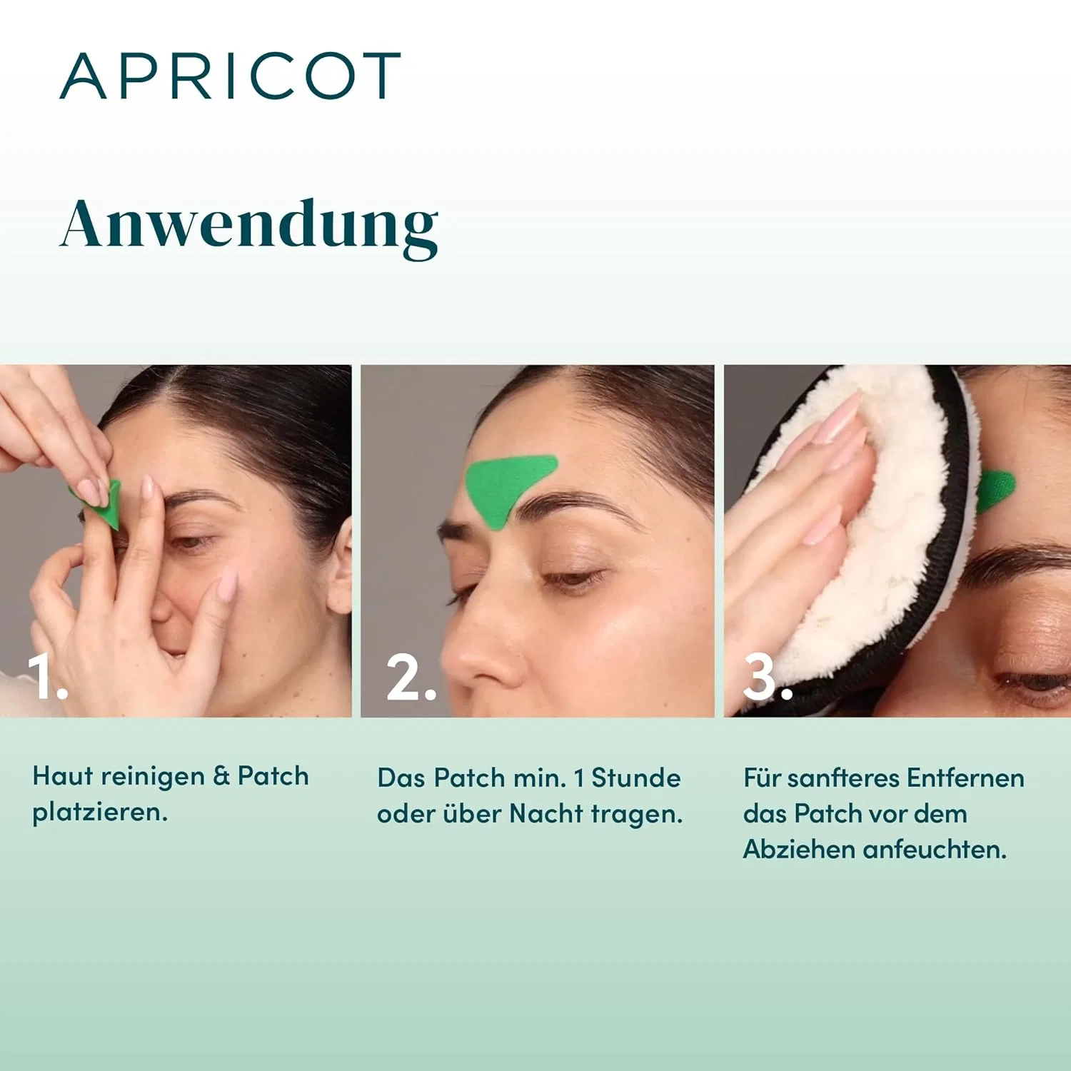 Патчи от морщин для лица с алоэ вера от Apricot, 120 штук Apricot Beauty & Healthcare, Aloe Vera For Sensitive Or Dry Skin — фото 3
