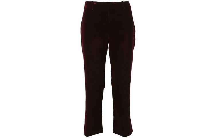 

SAINT LAURENT Женские повседневные брюки, цвет Burgundy