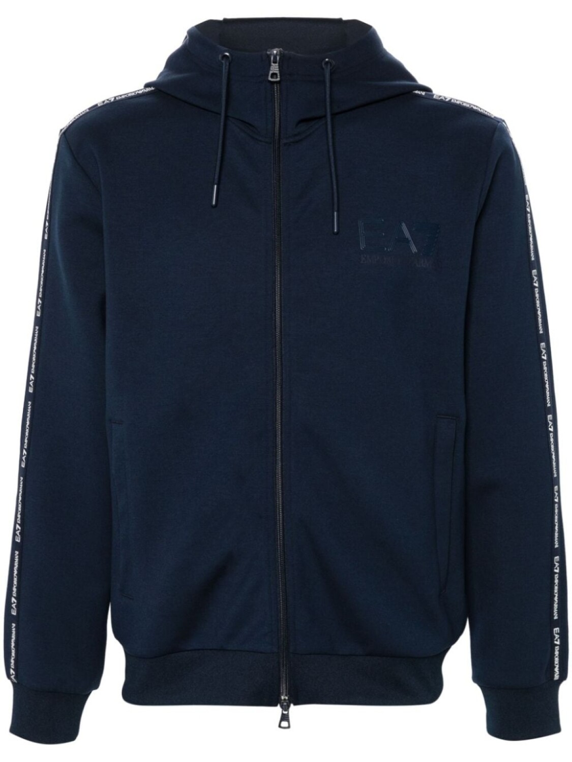 

Ea7 Emporio Armani худи с логотипом, синий
