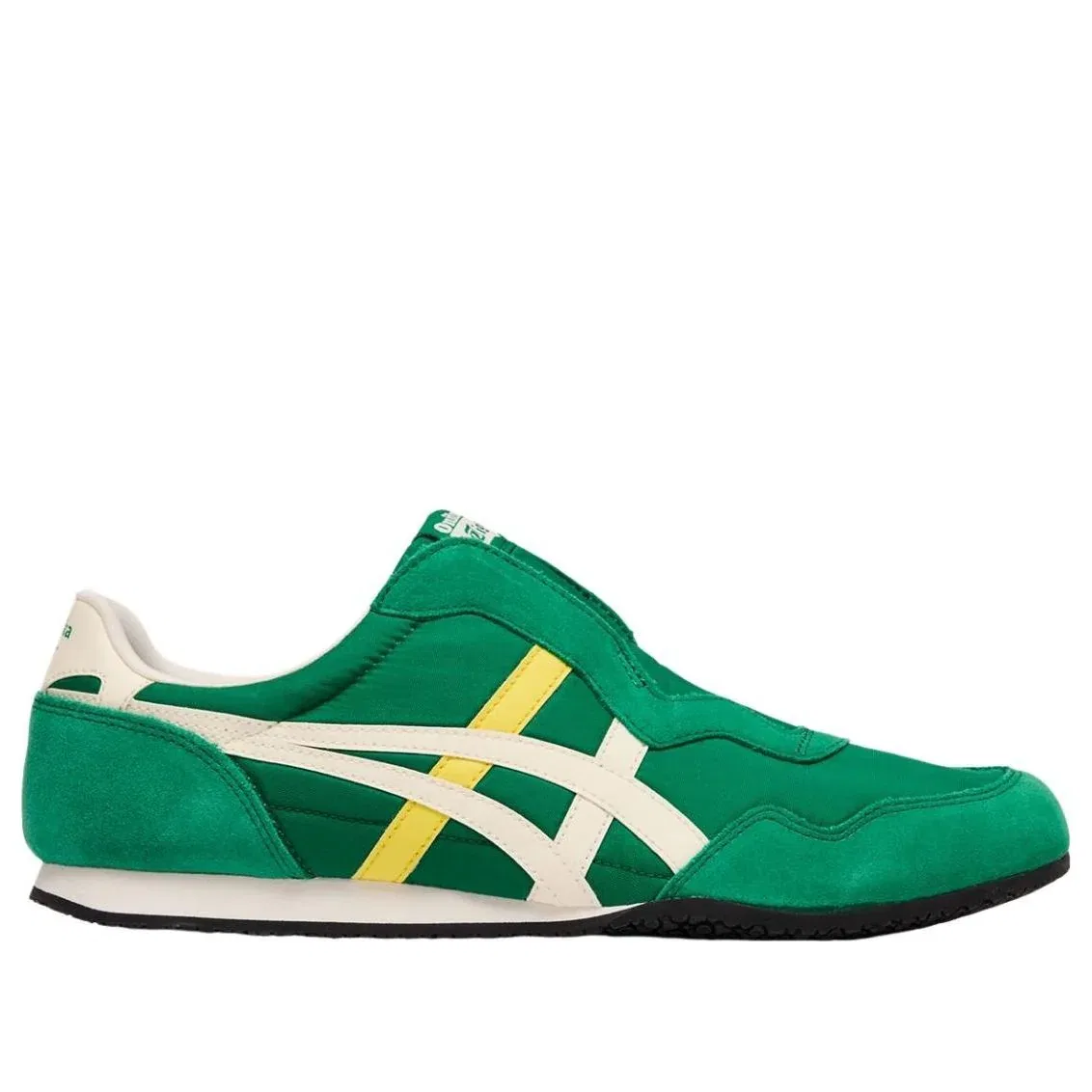 Слипоны Onitsuka Tiger Serrano 'Kale Cream' 1183C615-300, зеленый — фото 3