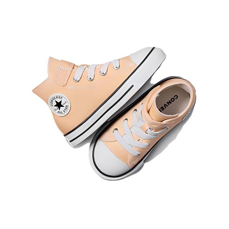 Кроссовки Converse Chuck Taylor All Star Toddler Shoes TD High-top Yellow, желтый — фото 4