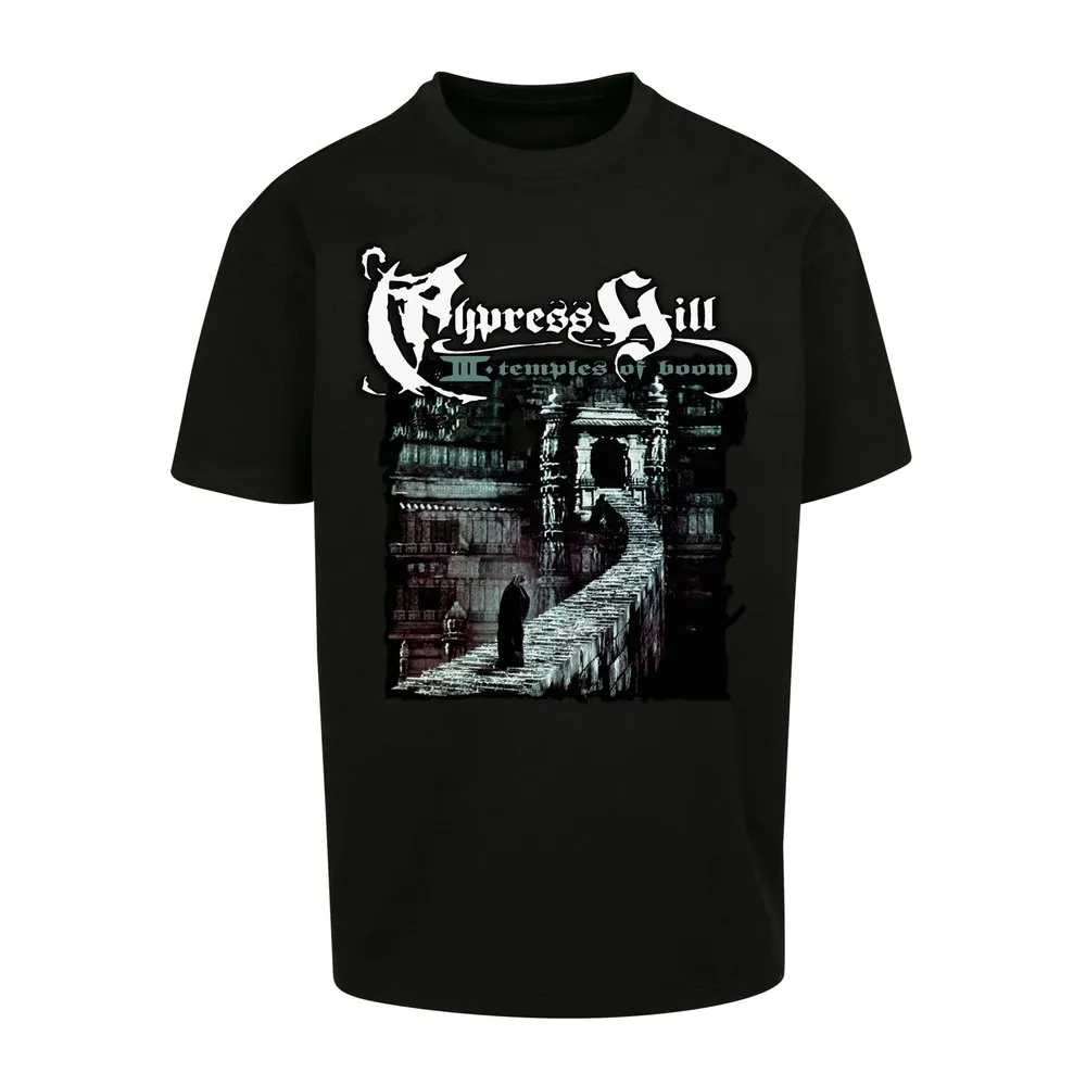 

Футболка с коротким рукавом Mister Tee Urban Classics Cypress Hill Templ Essential Boom Oversize, черный