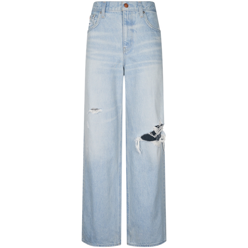 Calvin Klein Джинсы Women's 0SK деним светло-голубые — фото 3