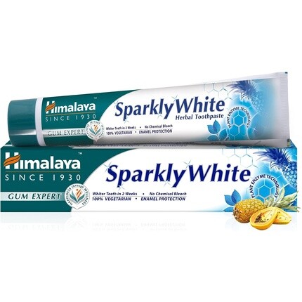 

Herbals Sparkly White Травяная вегетарианская зубная паста 75 мл, Himalaya