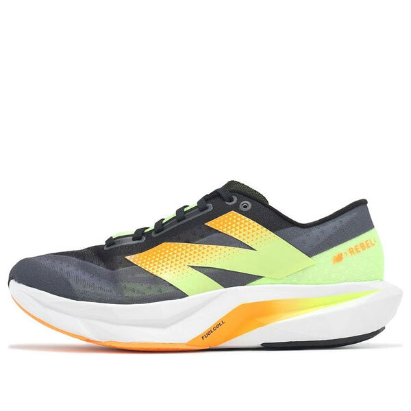 

Кроссовки fuelcell rebel v4 'black yellow' New Balance, черный