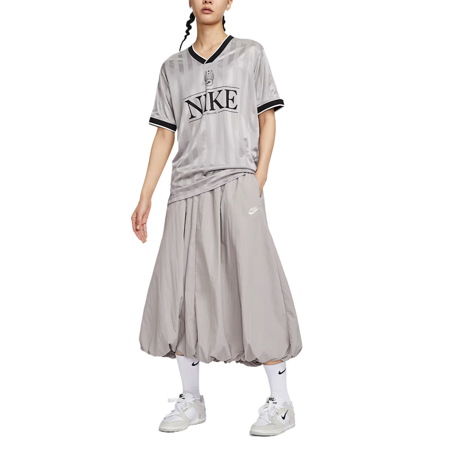 Спортивная повседневная длинная юбка Women's Nike, бежевый — фото 4