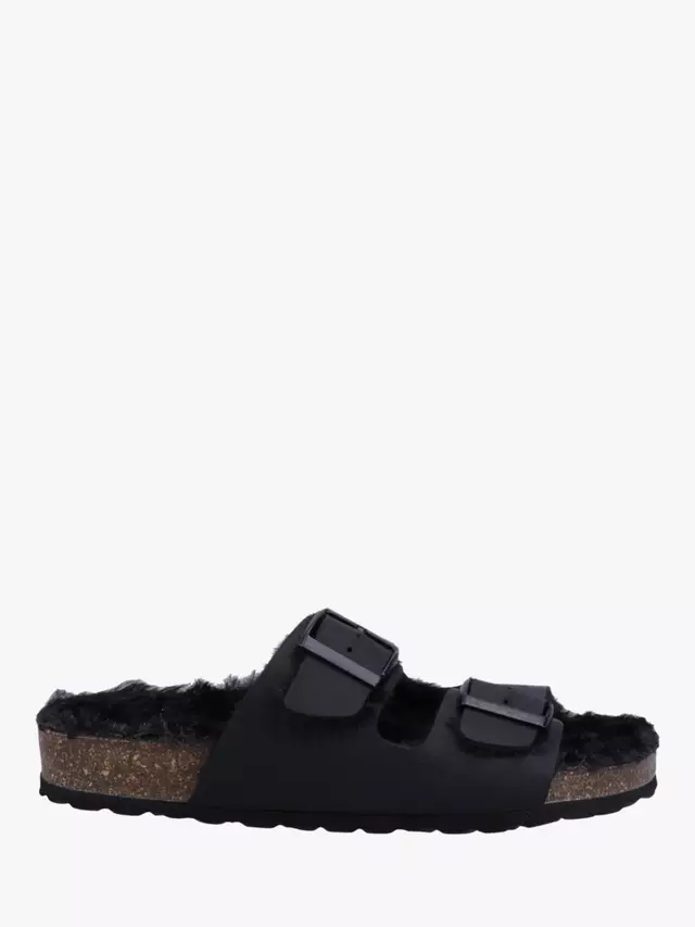

Тапочки Hush Puppies Jessie Suede Wool Lined Sandal, черный